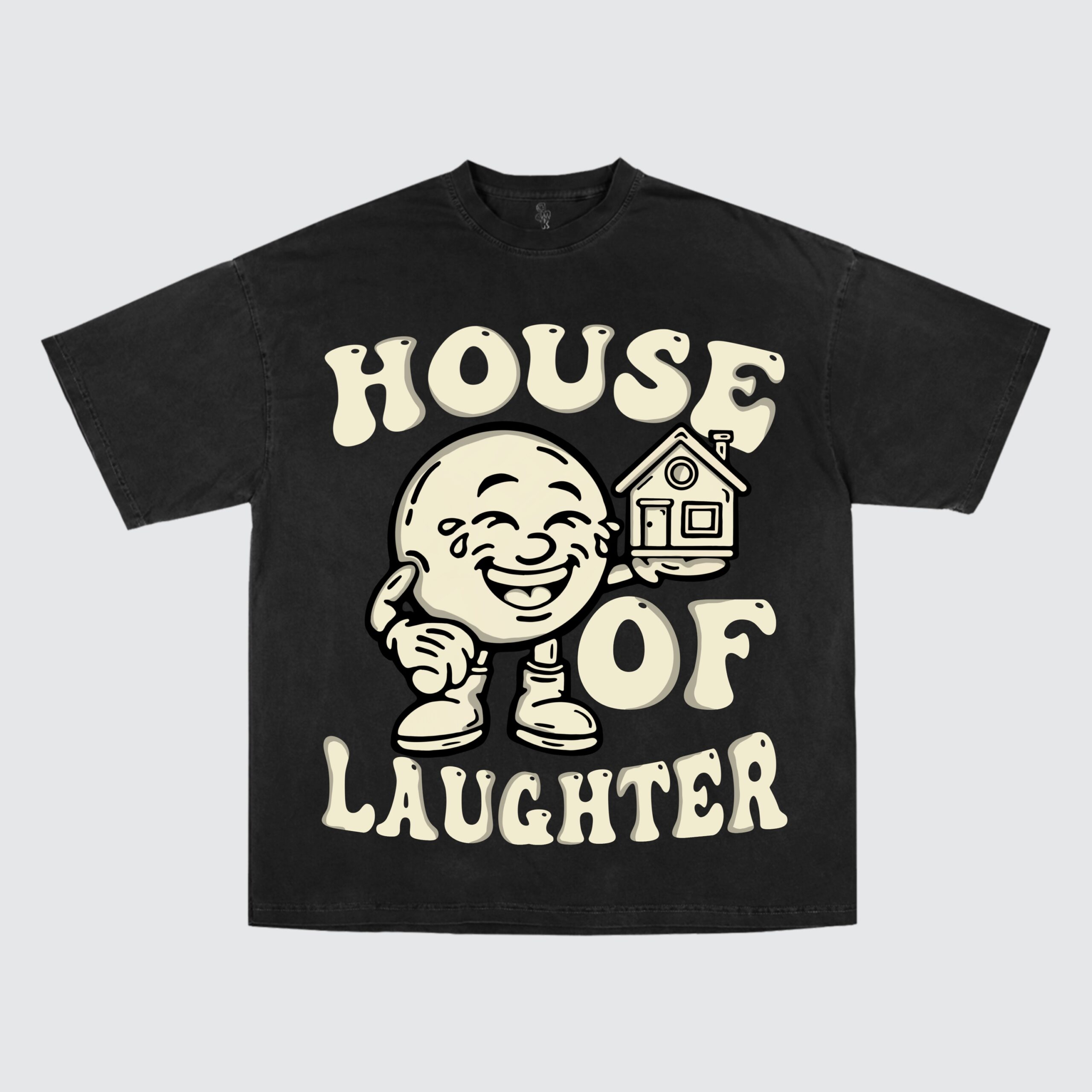 House of Laughter Signature Tee (Black)