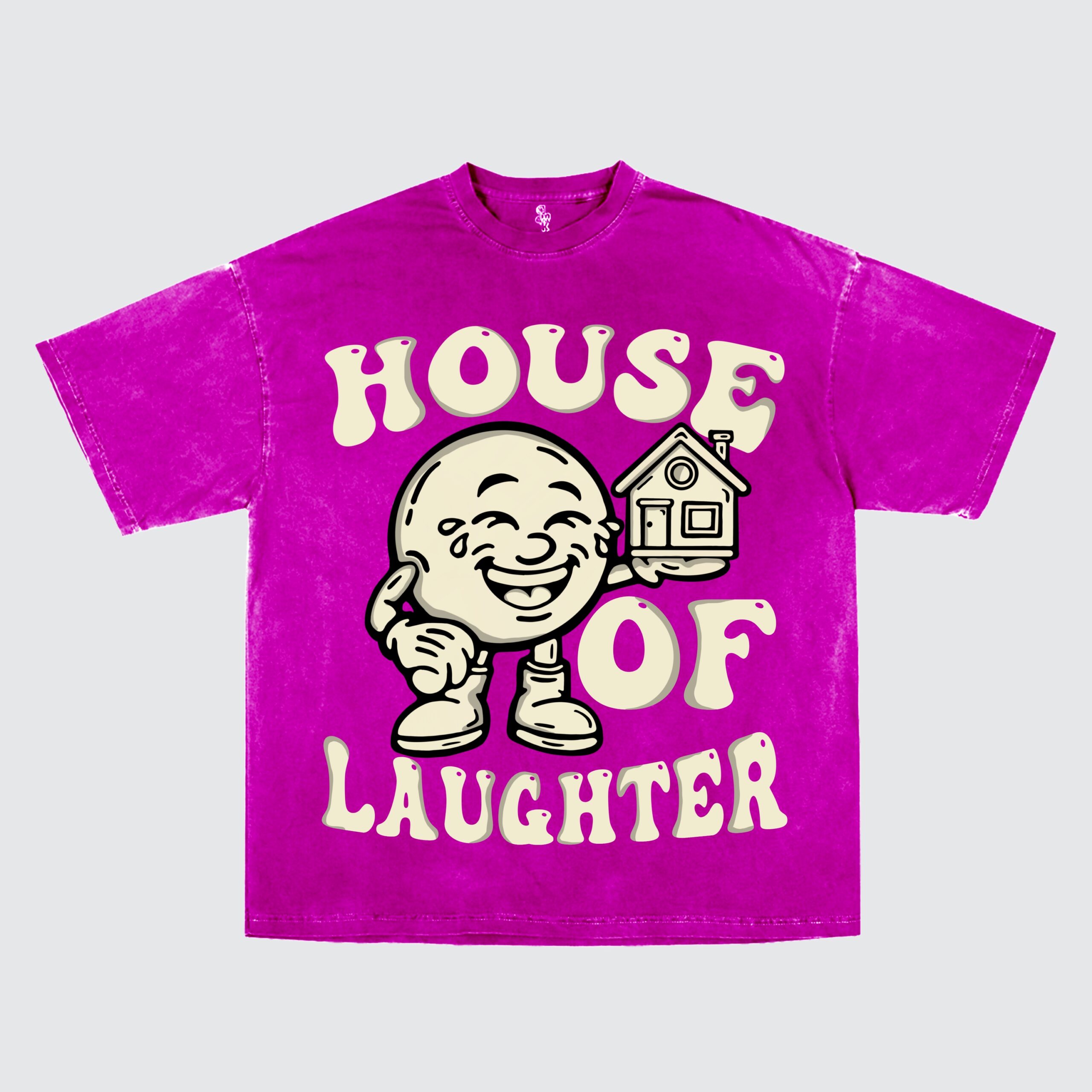 House of Laughter Signature Tee (Pink)